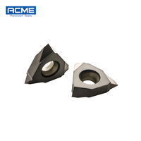 Carbide Threading Inserts PVD Coated OEM Indexable Turning Inserts 16VER 16VIR AG60 AG55 22VER 22VIR N60 Metal Cutting