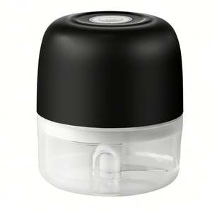 Mini picadora portátil de acero inoxidable y PP para carne y verduras Procesador manual de ajo tirado a mano - Product Image 3