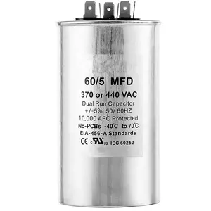 60 + 5 UF CBB65 Loạt Động Cơ RUN Tụ - Product Image 1