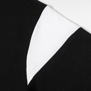 Hot Custom Logo 220g 100% algodón Casual Drop Shoulder Polo camisetas Boxy Cropped Polo camisas para hombres - Product Image 5