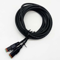 موصلات DT DTP 2 ألمانية ذكر وأنثى معزولة بالـ PVC بتصنيف IP66 لتوصيلات إضاءة LED للعمل/الاستبدال