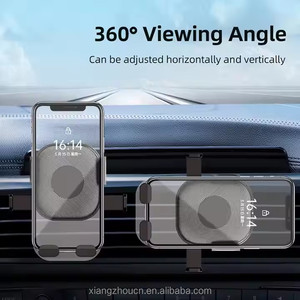 Factory Outlet Soporte de teléfono móvil giratorio de 360 grados para coche Soporte de teléfono móvil de ventilación retráctil - Product Image 6