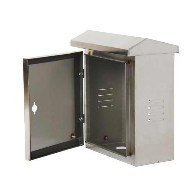 400mm*300mm*180mm Stainless Steel Waterproof EU Standard Electrical Metal Enclosure DB Distribution Box