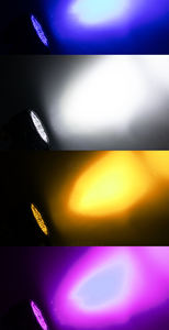 IP 65 Étanche 18x18w En Alliage D'aluminium LED Plat Par Éclairage 6 En 1 pour Stage DJ KTV DMX512 Mode De Contrôle - Product Image 4