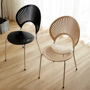 Nordic <b>Dining</b> <b>Chair</b> Solid Wood Home Coffee <b>Chair</b> Backrest Retro <b>Dining</b> <b>Table</b> <b>and</b> <b>Chair</b> Simple Negotiation Leisure <b>Chair</b> - Product Image 1
