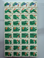Tropische Zomer Fruit Strand Amerikaanse Mahjong Set, 160 Stuks Crème Acryl Op Maat Geïllustreerde Tegels, Opvouwbare Opbergkoffer