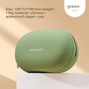 <strong>Large</strong> Capacity Portable Silicone Toiletry <strong>Bag</strong> Waterproof Makeup Organizer Dustproof Cover Cute Classic Style Travel <strong>Storage</strong> <strong>Bag</strong> - Product Image 6