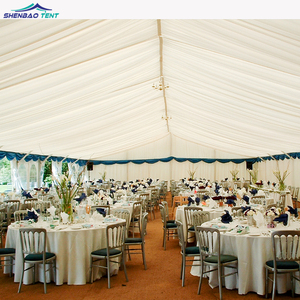 Tente de luxe 6x12, en aluminium, <span class=keywords><strong>chapiteau</strong></span> pour extérieur, événements 150 et 300 personnes, offre spéciale - Product Image 5