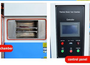 औद्योगिक रैपिड थर्मल साइकिल परीक्षण के लिए उच्च प्रदर्शन स्टेनलेस स्टील तापमान सदमे कक्ष - Product Image 3