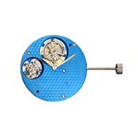 In China Hergestellte Uhrenteile Hangzhou Uhrwerk 3800 Tourbillon Automatisches Mechanisches Uhrwerk Großhandel