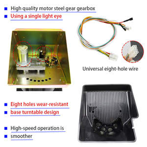 BAHOLAI เครื่องหยอดเหรียญ8รูคุณภาพสูง, เครื่องทำเหรียญจำเป็นสำหรับเล่นเกมอาเขตส่วนประกอบเครื่องหยอดเหรียญเครื่องหยอดเหรียญแบบไม่มีบัตรเครื่องหยอดเหรียญ - Product Image 4