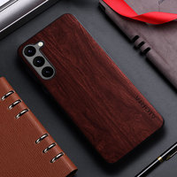 Étui de téléphone en cuir PU à motif grain de bois pour Samsung Galaxy S26 S25 S24 S23 S22 Ultra A16 A36 A56 A15 A35 A55 A73