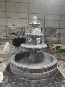 CHENYISHI OEM Fontaine d'eau personnalisée Pierre Ciment Verre Long rideau d'eau en acier inoxydable avec fil d'acier Décoration intérieure et extérieure - Product Image 5