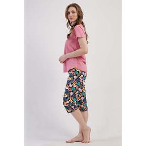 Combinaison de nuit ovale à manches courtes et col rond pour femmes - Product Image 3