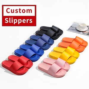 Wholesale Oem Customized Blank Slipper Designer Custom Logo Footwear Air Cushion <strong>Slides</strong> Slipper <strong>Sandal</strong> With Logo <strong>for</strong> <strong>Women</strong> Men - Product Image 2