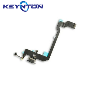 Cable flexible de carga USB para <span class=keywords><strong>iPhone</strong></span> X <span class=keywords><strong>XR</strong></span> XS MAX, conector de puerto de carga con micrófono - Product Image 4