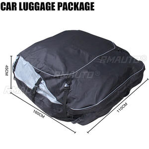 Bolsa de Carga para Techo de Auto, Impermeable, 160x110x45CM, Portaequipajes para Techo de Vehículo, Bolsa de Almacenamiento, Oxford 600D, Plegable, para Autos, SUV, Camionetas - Product Image 3