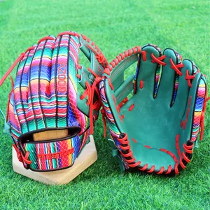 OEM Custom Designed Kip Leather Baseball Softball Gloves For Wholesale