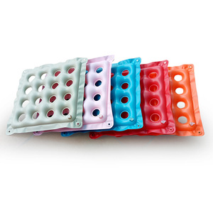 Pvc Ventilated <b>Inflatable</b> Seat Cushion 48x48cm For Wheelchair <b>Car</b> Anti Pressure Sore Relief Single Color - Product Image 1
