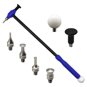 Carbon fiber multi-head replacement leveling hammer long handle percussion hammer dent dent repair car dent repair tool