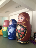 Géante Poupée Russe Gonflable Modèle de Dessin Animé