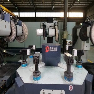 Máquina de Pulido Rotatorio para Procesamiento de Metales, Equipo de Acabado de Superficies, Material de Ferretería, Equipo de Pulido y Desbaste de Llantas - Product Image 4