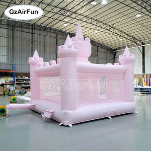 <span class=keywords><strong>Castillo</strong></span> Inflable Rosa Pastel para Niñas, de Grado Comercial, para Fiestas Infantiles, Bodas y Alquiler - Product Image 5