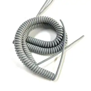 Câble en spirale de câble d'alimentation de câble de cuivre de bobine de 17 noyaux résistant aux hautes températures