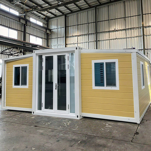 Casa Contenedor Expandible <span class=keywords><strong>de</strong></span> Dos Pisos <span class=keywords><strong>de</strong></span> Acero Galvanizado Boda con Ducha y Baño, Villa Personalizada <span class=keywords><strong>de</strong></span> 40 pies para Uso en Hoteles/Escuelas en Venta - Product Image 1