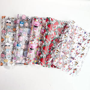 Motif de crème glacée personnalisé motif de conception imprimé conception d'impression UV conception paillettes gelée vinyle Pvc Film pour la fabrication de sacs d'artisanat - Product Image 5