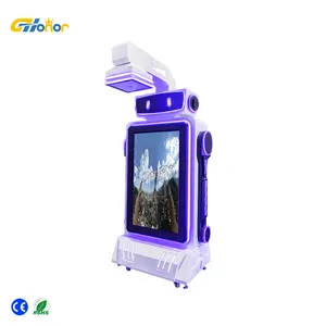 Amusement park products Shopping Mall 55 inch Screen Standing VR Machine Shooting Simulator VR game machine