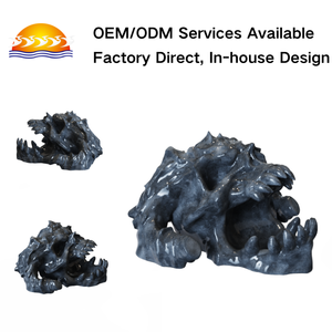 Cenicero de Cerámica con Diseño de Calavera Monstruosa sin Humo, Estilo Americano, Boca Abierta, Diseño Moderno, Color y Logotipo Personalizables, para Hogar y Escritorio, para Cigarros, Venta al por Mayor - Product Image 1