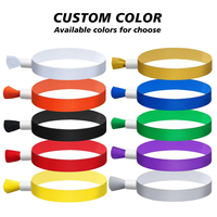 Gzsanta – Bracelets tissés en polyester personnalisables, 12 couleurs disponibles, conception gratuite, pour événements lumineux – Vente en gros