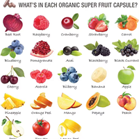 Complément Alimentaire en Capsules de Fruits et Légumes à Marque Blanche OEM en Gros pour l'Équilibre Nutritionnel et les Fibres Alimentaires