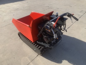 Mini-dumper sur chenilles de 500 kg avec <span class=keywords><strong>moteur</strong></span> à essence de 9 CV, <span class=keywords><strong>brouette</strong></span> motorisée à essence RD500 - Product Image 5