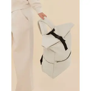 Premium Recycled <b>Roll</b> <b>Top</b> <b>Backpack</b> sustainable merchandising - Product Image 4