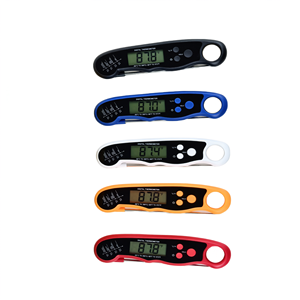 Electronic Digital <b>Food</b> Thermometer Waterproof Folding <b>Probe</b> LCD Kitchen BBQ Timer Counter - Product Image 2