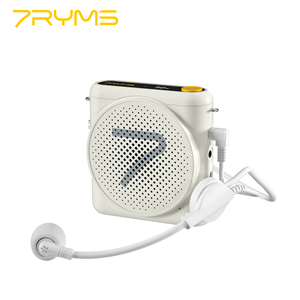 Amplificateur vocal portable 7RYMS WA1(SE) avec microphone intégré pour l'enseignement, les visites et le shopping - Product Image 2