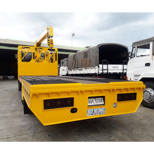 5t brazo telescópico autocargador montada sobre camión grúa <span class=keywords><strong>con</strong></span> gato alto - Product Image 5