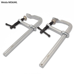 แคลมป์รูปตัว F คุณภาพสูง ความแม่นยำสูง แรงยึด 245 กก. ขนาด 160-1200 มม. หลายขนาด แคลมป์เหล็กสำหรับงานหนัก - Product Image 1