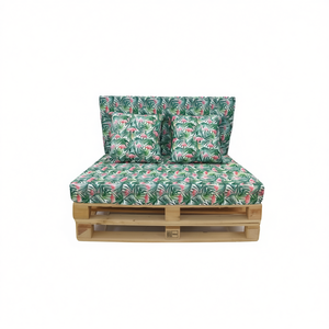 Coussin de palette en éponge 12 cm - 2 coussins de palette pour siège et oreiller - Product Image 1