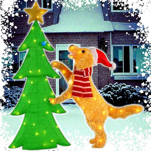 Mới Ngoài Trời Không Thấm Nước <span class=keywords><strong>LED</strong></span> Khung Thép Polyester <span class=keywords><strong>Snowman</strong></span> 52*90 Cm 120L 6M Giáng Sinh Kỳ Nghỉ Motif Ánh Sáng - Product Image 5