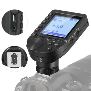Déclencheur sans fil <span class=keywords><strong>TTL</strong></span> <span class=keywords><strong>NEEWER</strong></span> QPRO avec fonctions personnalisables pour appareils photo, modèles compatibles Q4 Q3 Z2 Z1 Z760 NW760 S101-300W Pro/400W - Product Image 1