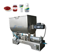 Henglet G1WG Pâte de sésame au miel Colle à l'huile comestible 100-1000ml Machine de remplissage de gommages corporels liquides visqueux