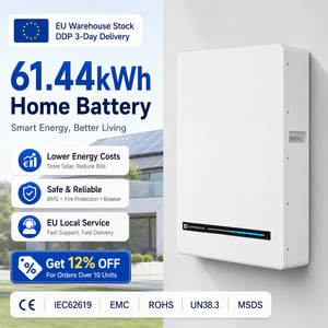 Batería Solar de Iones de Litio de 48V 200Ah 51.2V 60kWh para Almacenamiento de Energía de Alta Tensión, Disponible en Almacén de la UE, Bajos Costos Energéticos - Product Image 3
