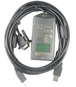 Siemens plc profibus cable,6ES7901-1BF00-0XA0,SIMATIC S7, Connecting cable for HMI adapter and PC/TS adapter, (RS232/null-modem