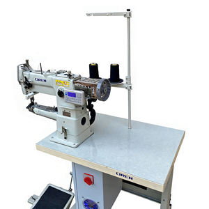 RN8B-246D Machine à coudre le cuir, machine à surjeter informatisée pour sacs, équipement de couture des bords de matelas fins, perruques - Product Image 3