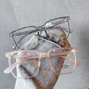 Gafas Qianai TR90 con Protección Anti Luz Azul, Montura Cuadrada Completa, Lentes de PC, Unisex, con Remaches M3-2131 - Product Image 4