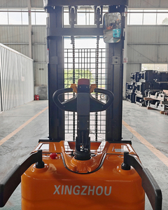 1.5-2 टन राइडर प्रकार इलेक्ट्रिक स्टेकर, मल्टी-लेवल वेयरहाउस रैकिंग के लिए 4.5-6 मीटर प्लेटफॉर्म के साथ उच्च लिफ्ट स्टैकिंग उपकरण - Product Image 6