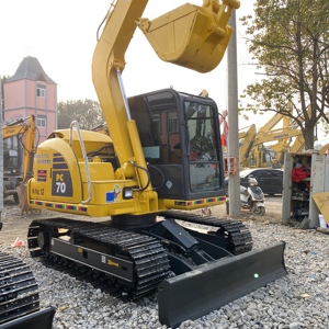 Excellent état KOMATSU PC70 7Ton pelle sur chenilles d'occasion Original japon moteur pompe moteur noyau composant 2020 modèle - Product Image 4